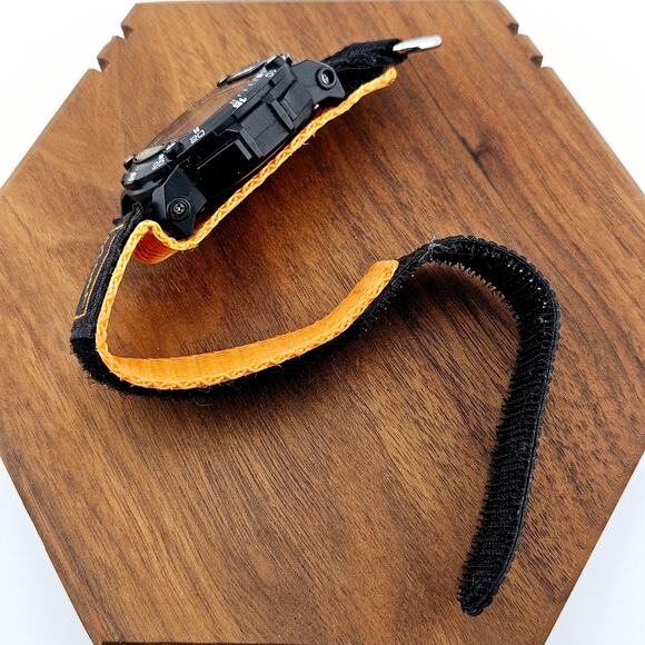 Armitron Digital Sports Watch Black Chronograph Alarm Timer Adjustable Straps - Picture 5 of 6